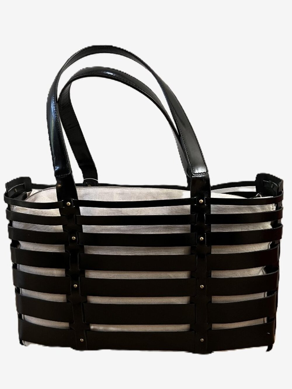MONSAC | Black Leather Tote
